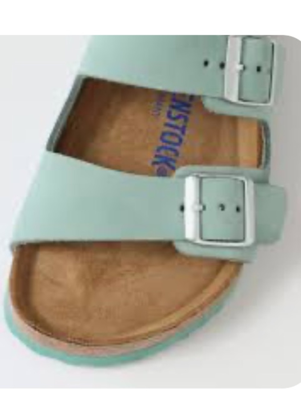 Birkenstock Women's Arizona Kyoto Sandal — Army Green Paint Distressed